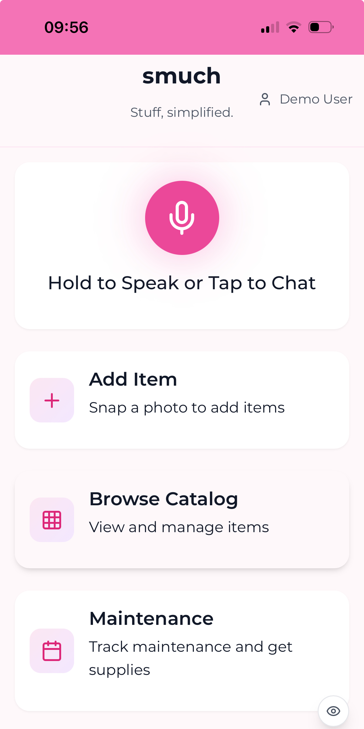 Voice-First Interface